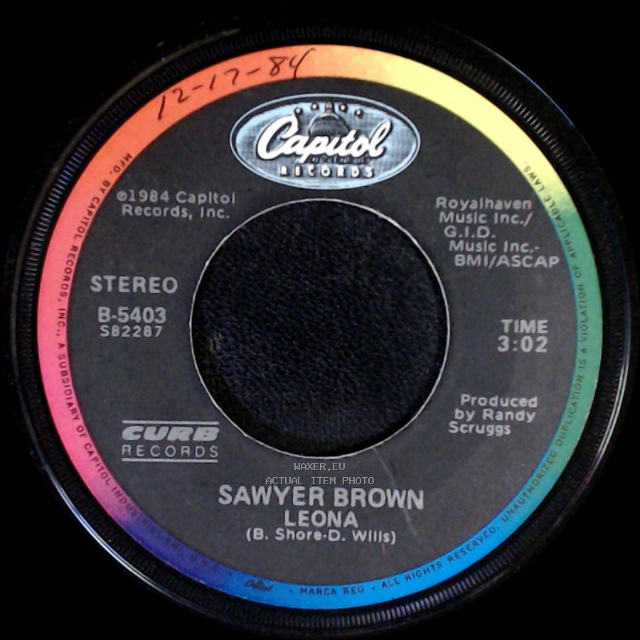 Sawyer Brown - Leona / Staying Afloat side A