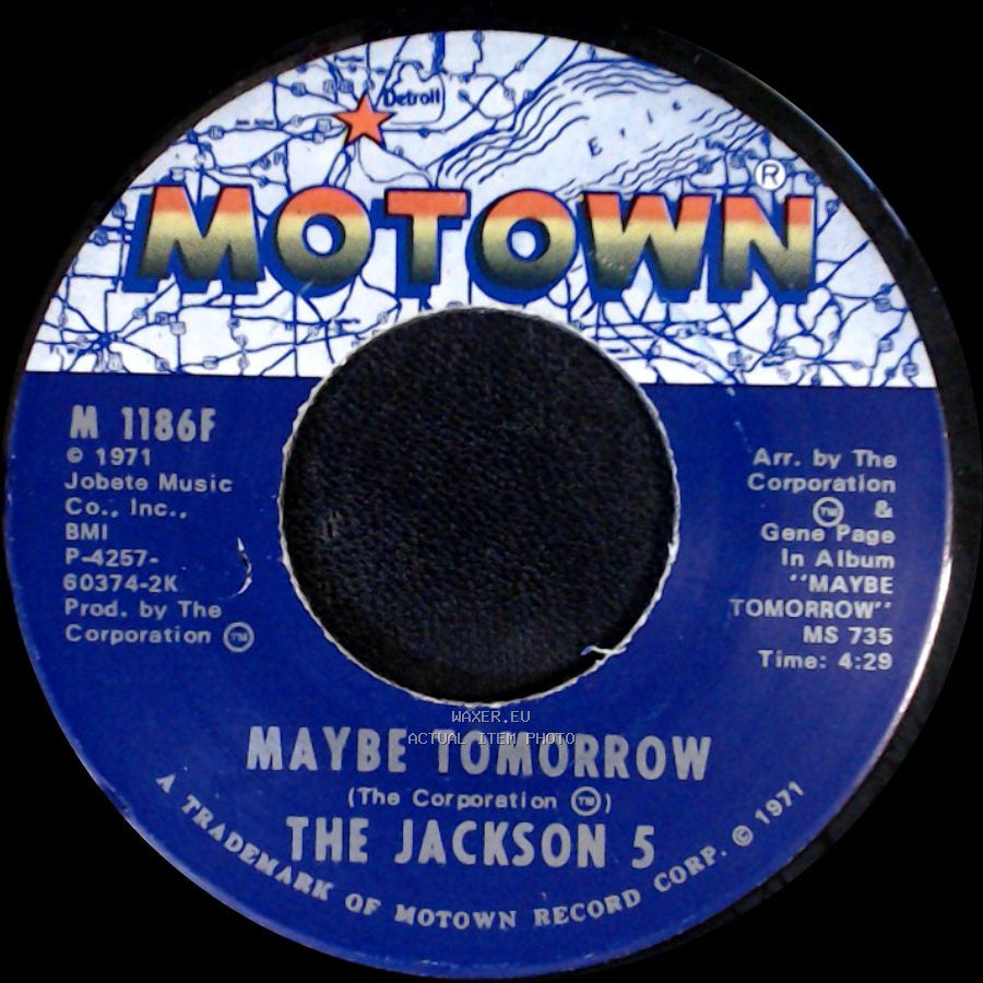 The Jackson 5 - Maybe Tomorrow / I Will Find A Way side A