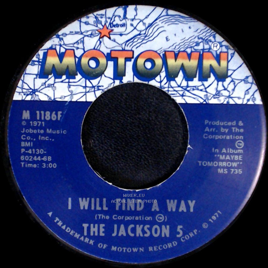 The Jackson 5 - Maybe Tomorrow / I Will Find A Way side B