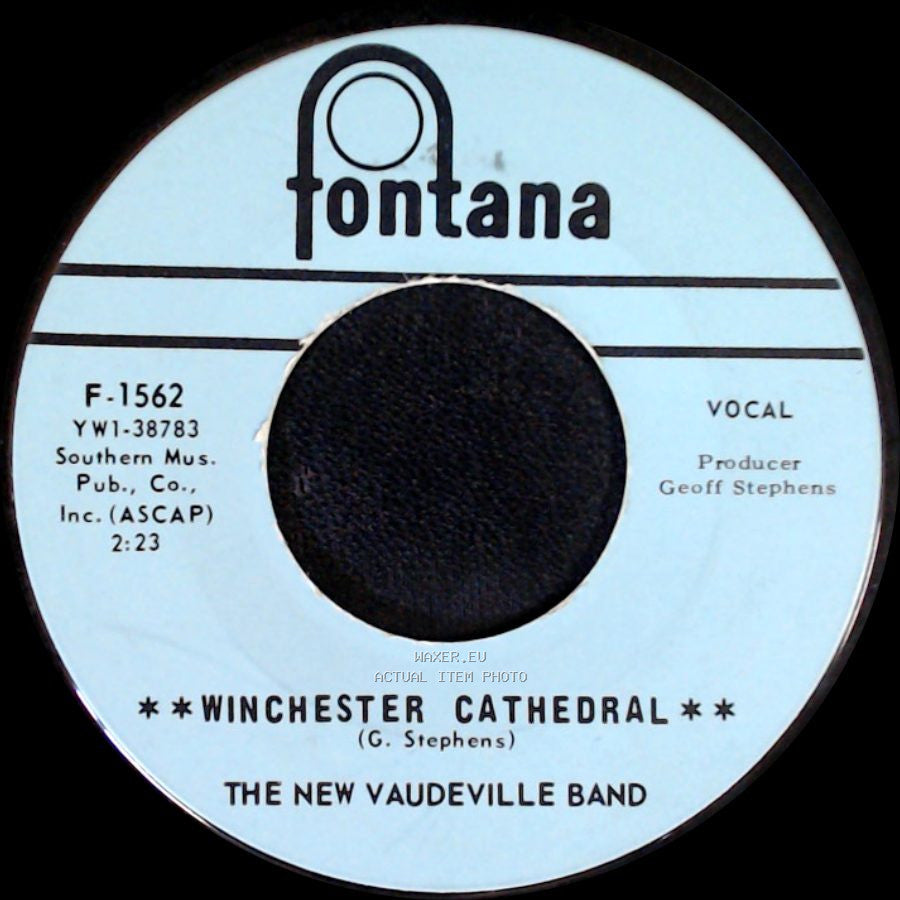 The New Vaudeville Band - Wait For Me Baby / Winchester Cathedral side B
