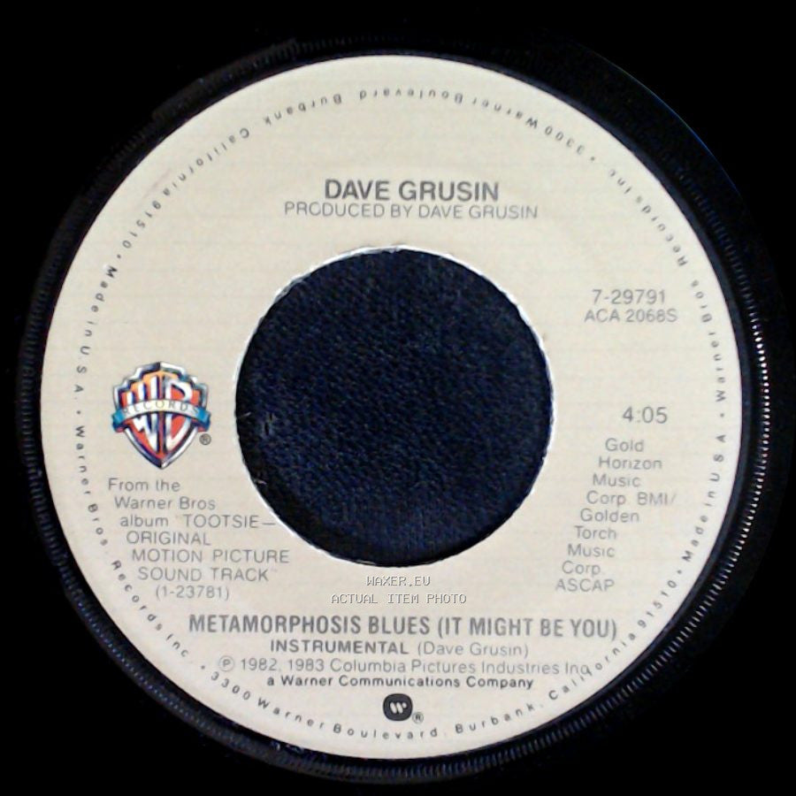 Stephen Bishop / Dave Grusin - It Might Be You (Theme From “Tootsie”) / Metamorphosis Blues (It Might Be You) side B