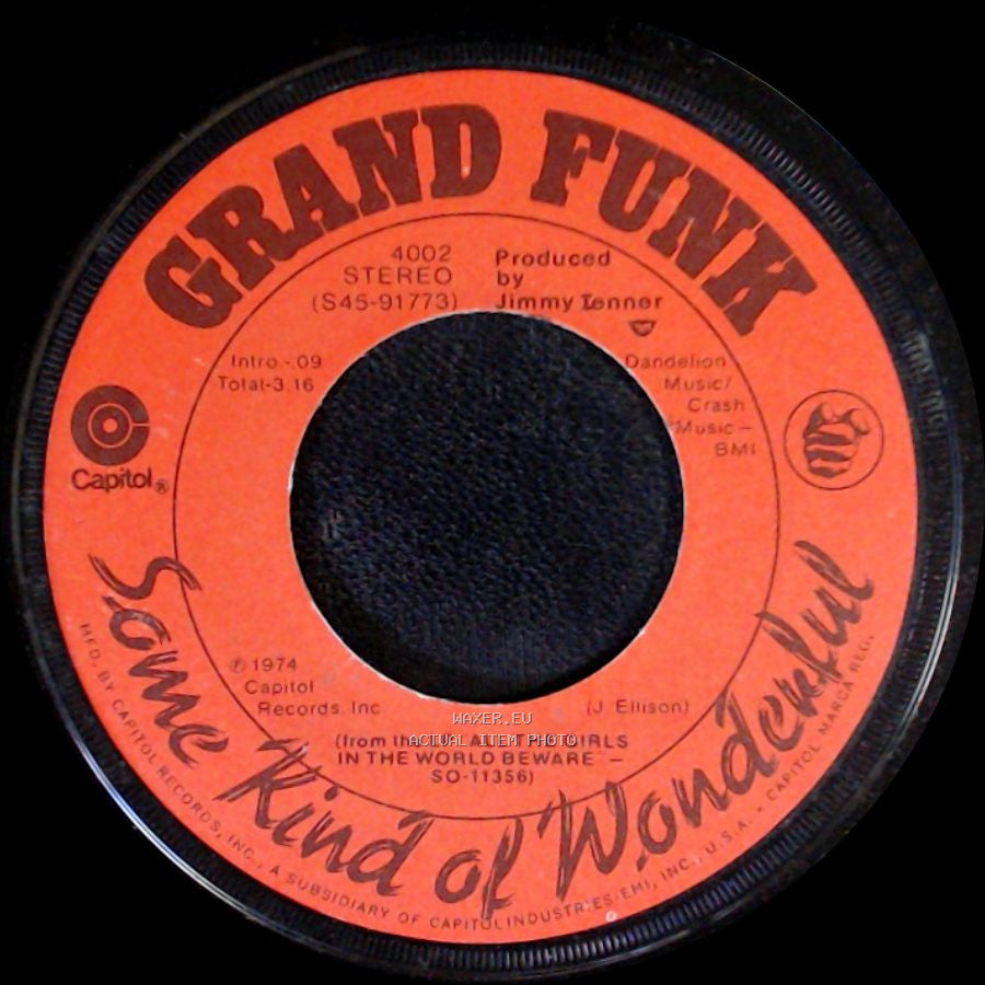 Grand Funk / Sergio Mendes & Brasil '66 - Bad Time / The Fool On The Hill side B