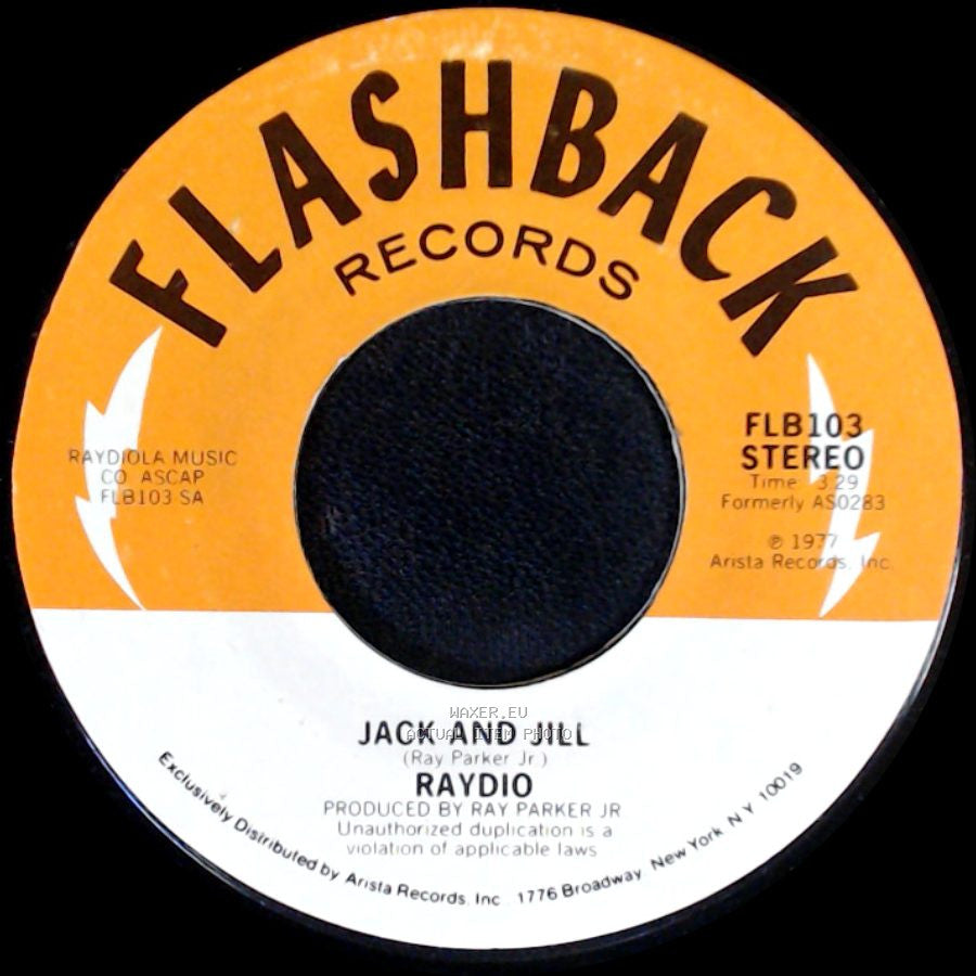 Raydio - Honey I'm Rich / Jack And Jill side B