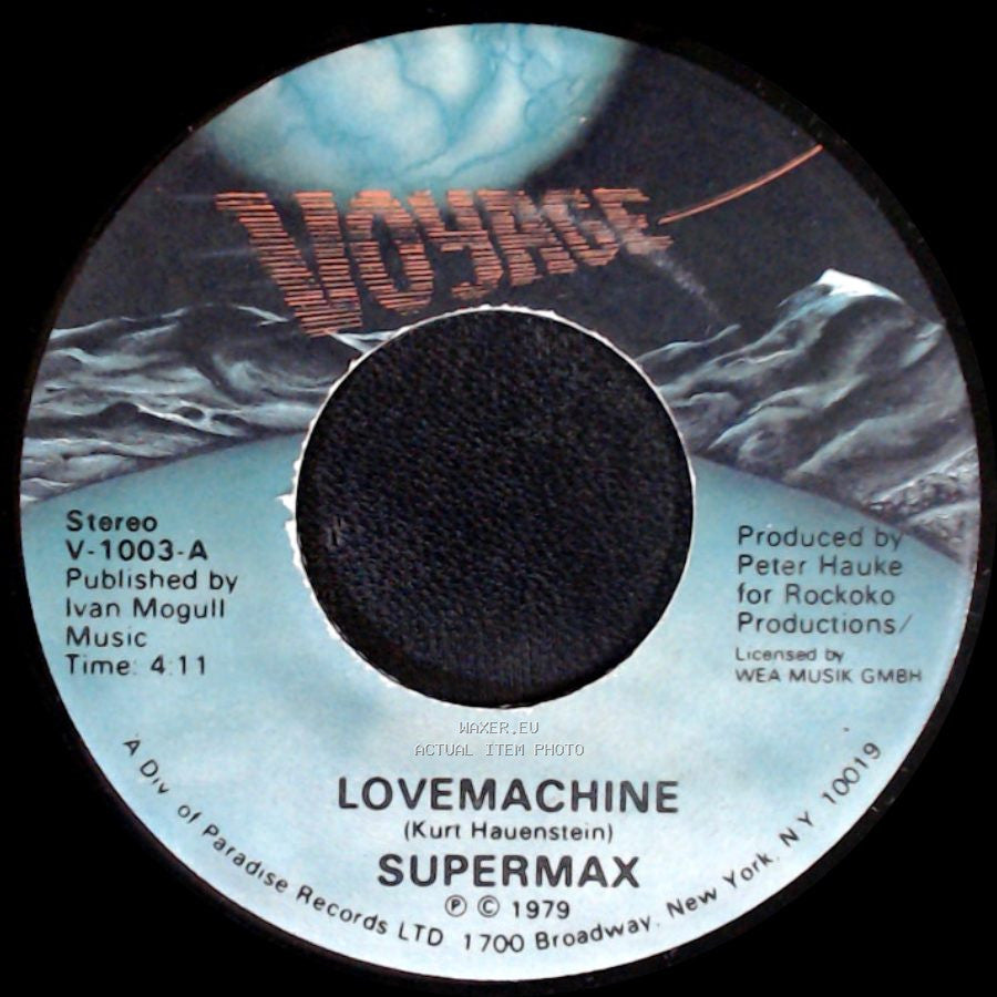 Supermax - Lovemachine / Push Push (Sexy Chocolate Girl) side A