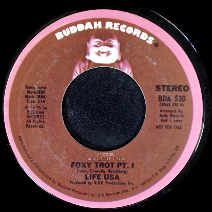 Life Usa - Foxy Trot Pt. 1 / Foxy Trot Pt. Ii side A