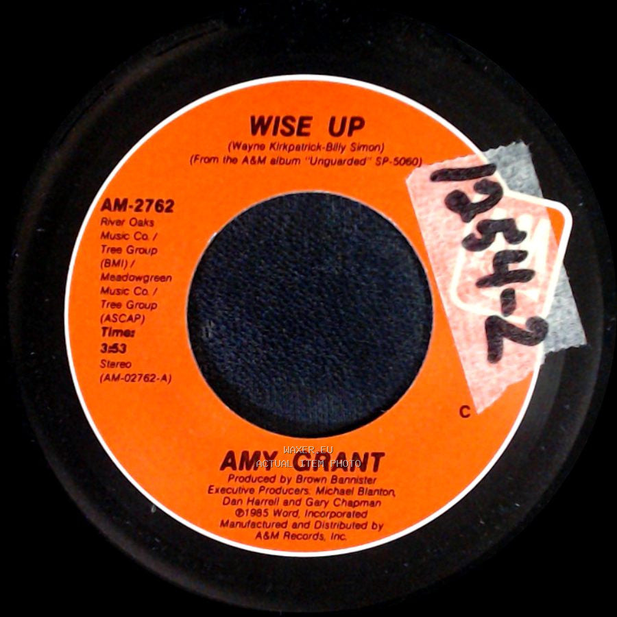 Amy Grant - Straight Ahead / Wise Up side B