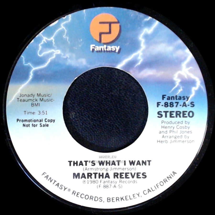 Martha Reeves - That's What I Want / That's What I Want side B