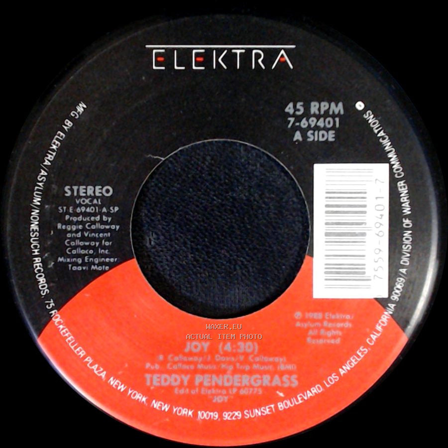 Teddy Pendergrass - Joy / Let Me Be Close side A
