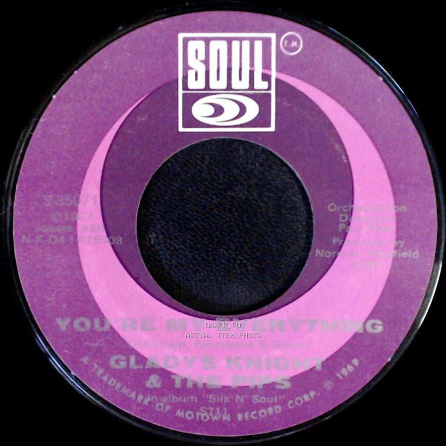 Gladys Knight & The Pips - You Need Love Like I Do (Don’T You) / You're My Everything side B
