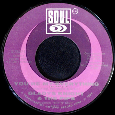 Gladys Knight & The Pips - You Need Love Like I Do (Don’T You) / You're My Everything side B