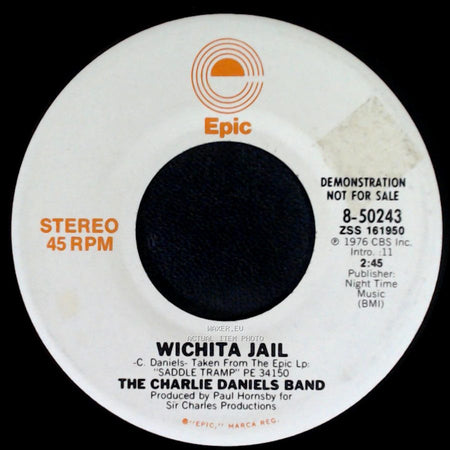 The Charlie Daniels Band - Wichita Jail / Wichita Jail side B