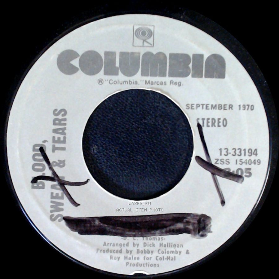 Blood, Sweat & Tears - And When I Die / ? side B