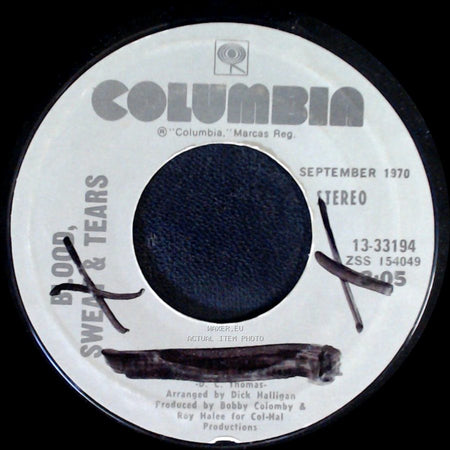 Blood, Sweat & Tears - And When I Die / ? side B