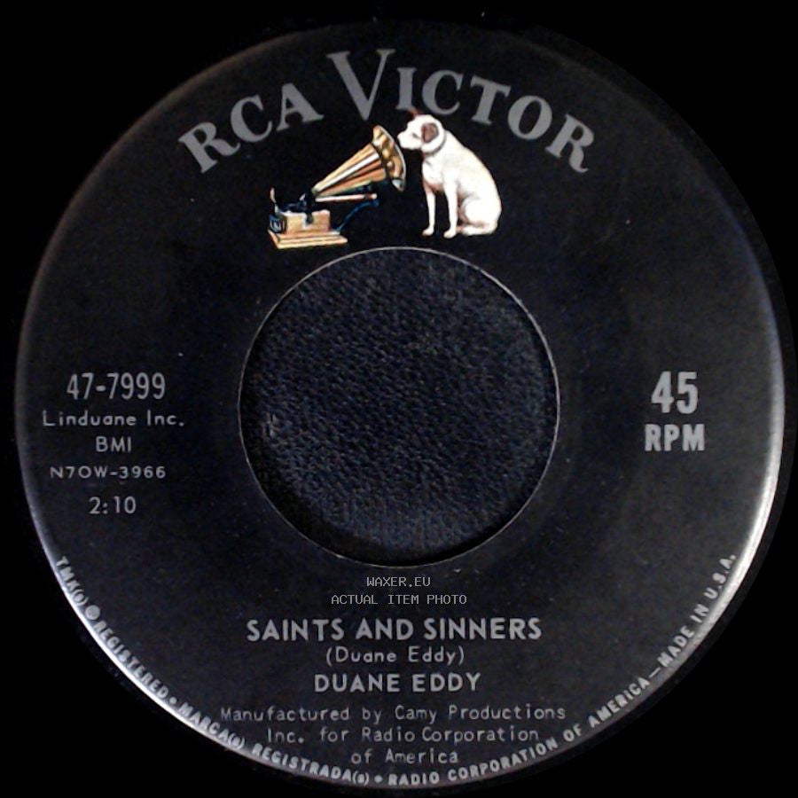 Duane Eddy - Saints And Sinners / Deep In The Heart Of Texas side A