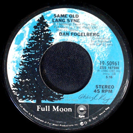 Dan Fogelberg - Hearts And Crafts / Same Old Lang Syne side B