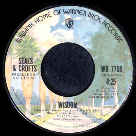 Seals & Crofts - Wisdom / Diamond Girl side A