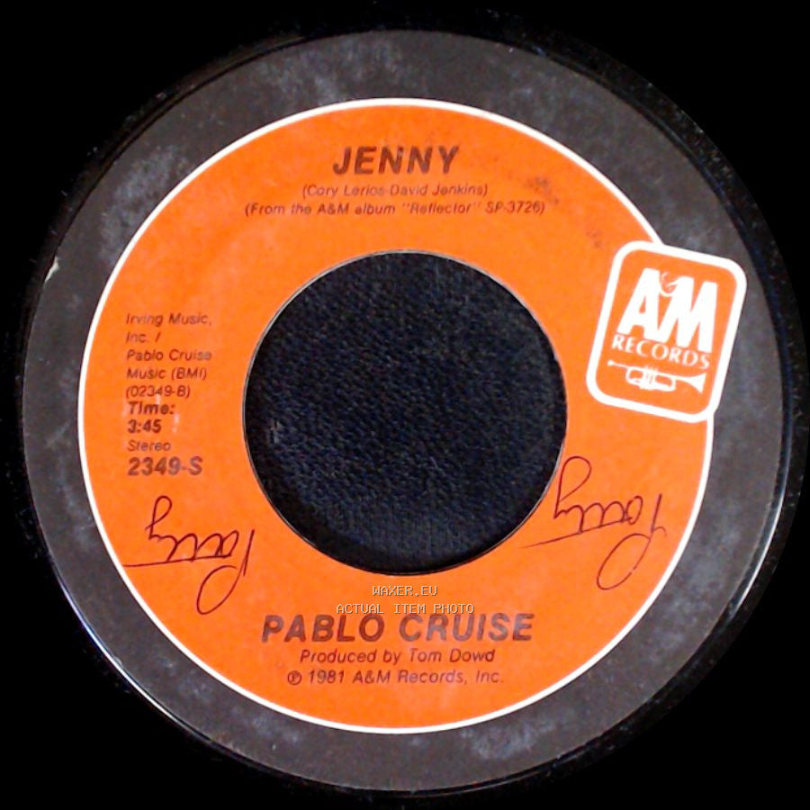 Pablo Cruise - Jenny / Cool Love side A