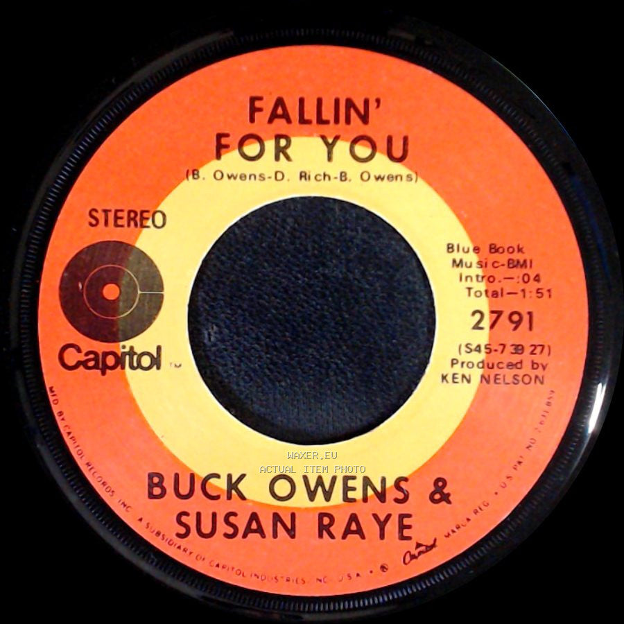 Buck Owens & Susan Raye - Togetherness / Fallin’ For You side B