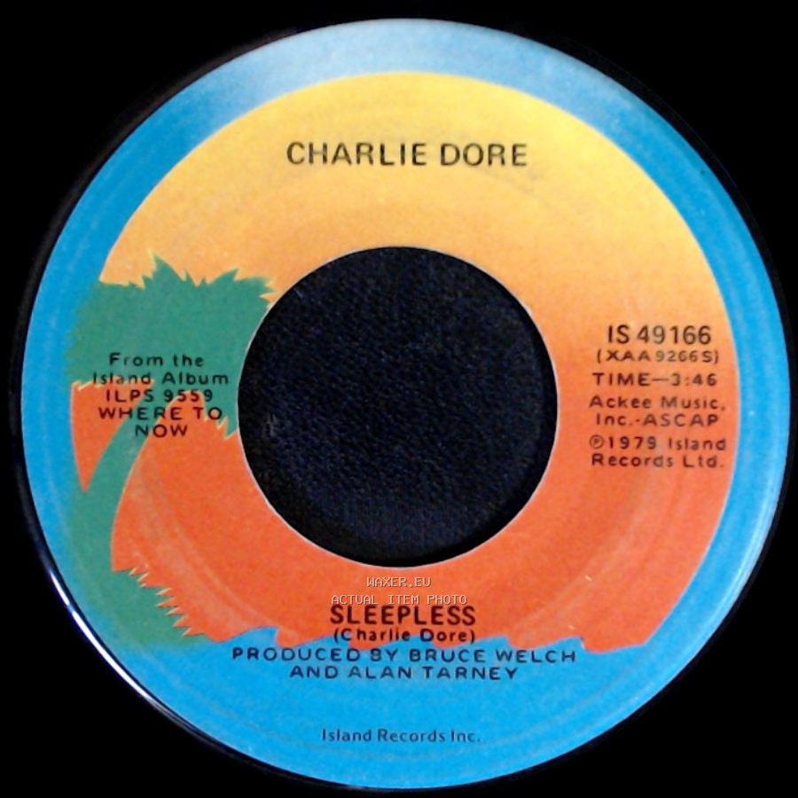 Charlie Dore - Pilot Of The Airwaves (Edit) / Sleepless side B