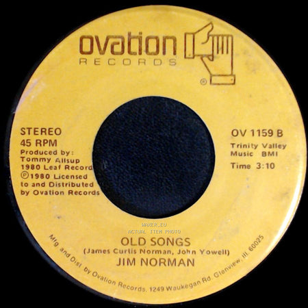 Jim Norman - Worn Out Dreams & Dresses / Old Songs side B