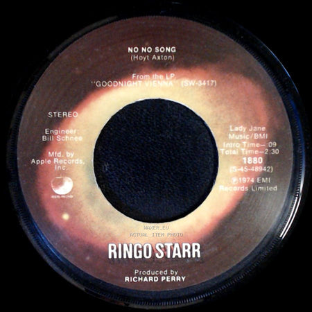 Ringo Starr - No No Song / Snookeroo side A