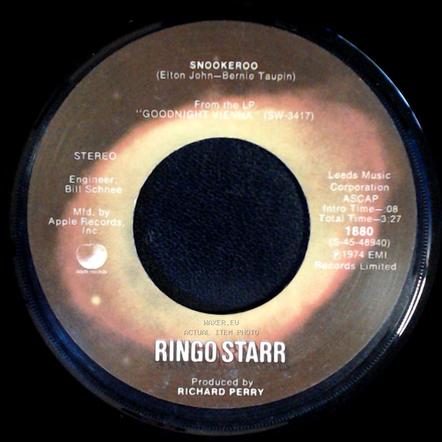Ringo Starr - No No Song / Snookeroo side B