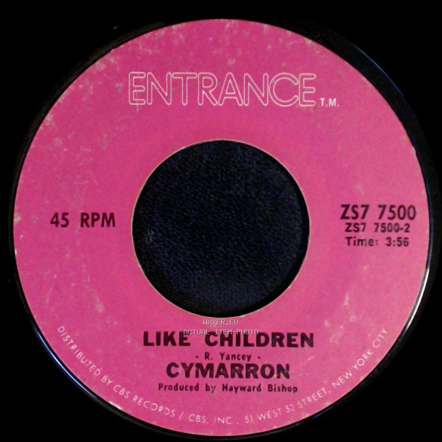 Cymarron - Rings / Like Children side B