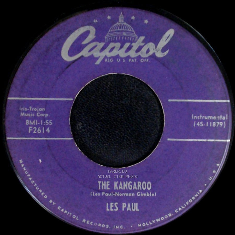Les Paul And Mary Ford / Les Paul - Don'cha Hear Them Bells / The Kangaroo side B