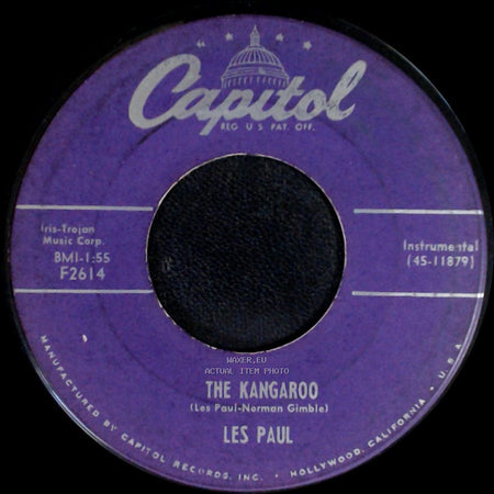 Les Paul And Mary Ford / Les Paul - Don'cha Hear Them Bells / The Kangaroo side B