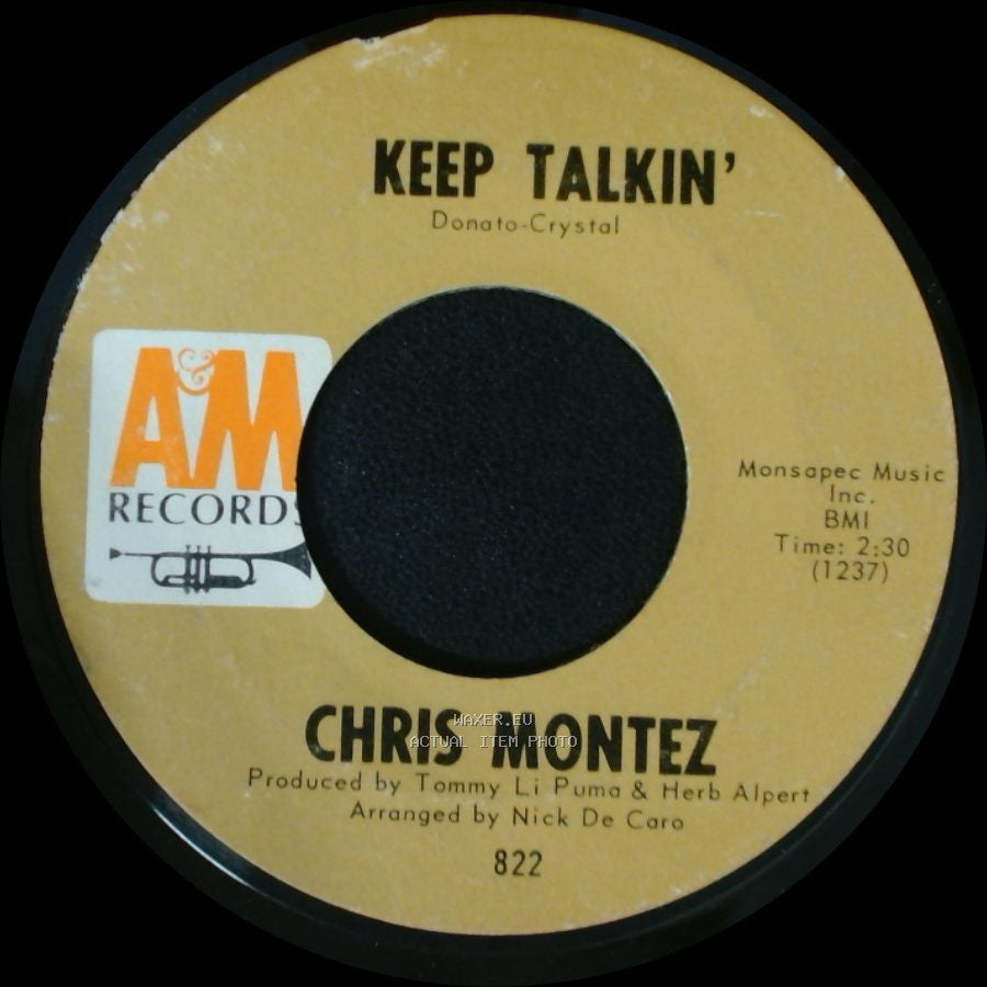 Chris Montez - Keep Talkin' / Time After Time side A
