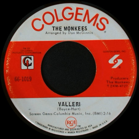 The Monkees - Valleri / Tapioca Tundra side A