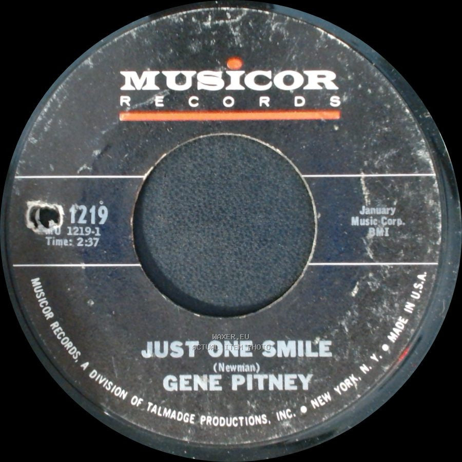 Gene Pitney - Just One Smile / Innamorato side A