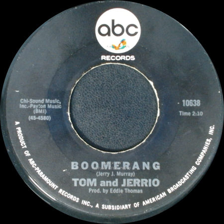 Tom And Jerrio - Boo-Ga-Loo / Boomerang side B