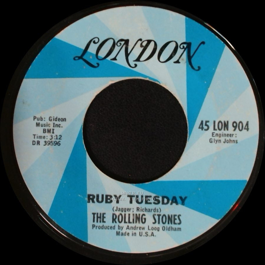 The Rolling Stones - Ruby Tuesday / Let's Spend The Night Together side A