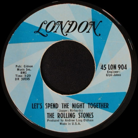 The Rolling Stones - Ruby Tuesday / Let's Spend The Night Together side B