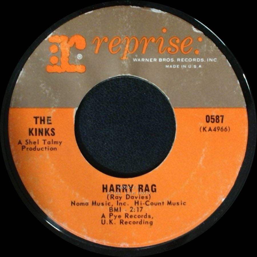 The Kinks - Mr. Pleasant / Harry Rag side B