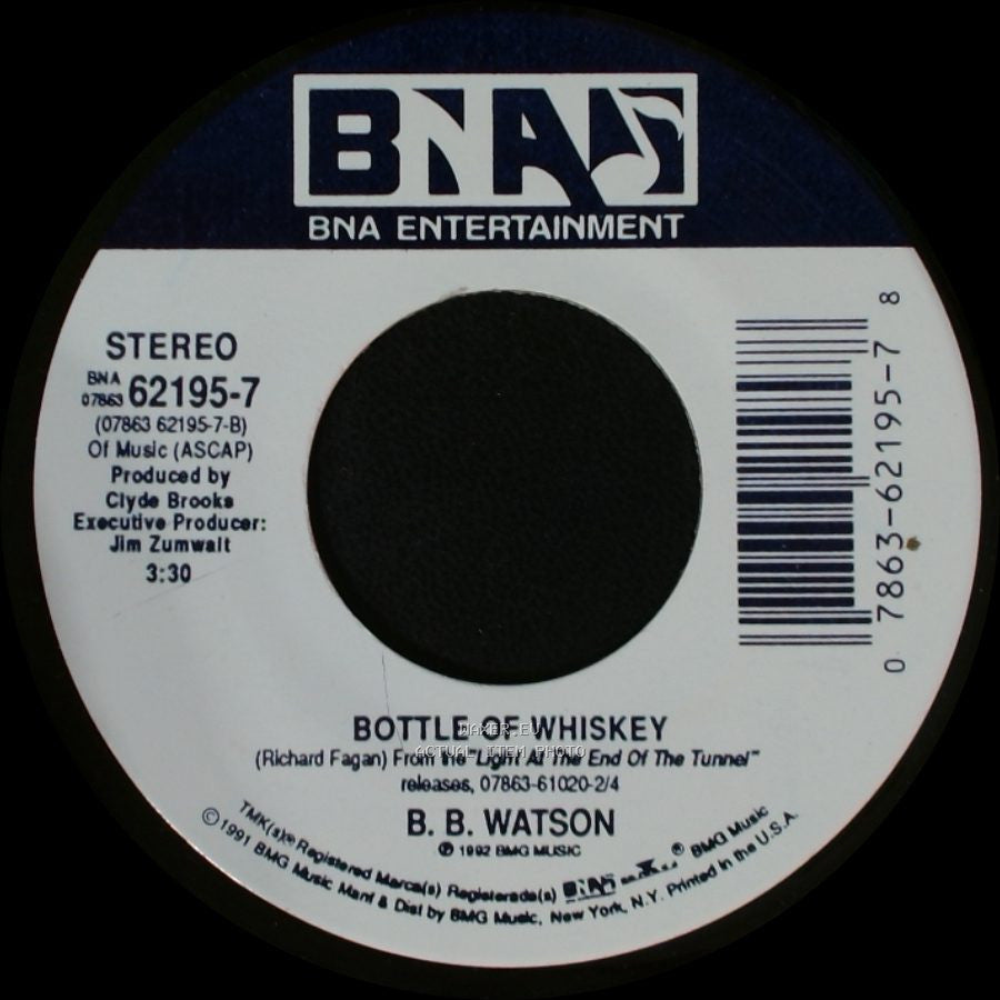 B. B. Watson - Bottle Of Whiskey / Lover Not A Fighter side A