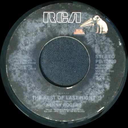 Kenny Rogers With Kim Carnes And James Ingram / Kenny Rogers - What About Me? / The Rest Of Last Night (Make Settle) side B