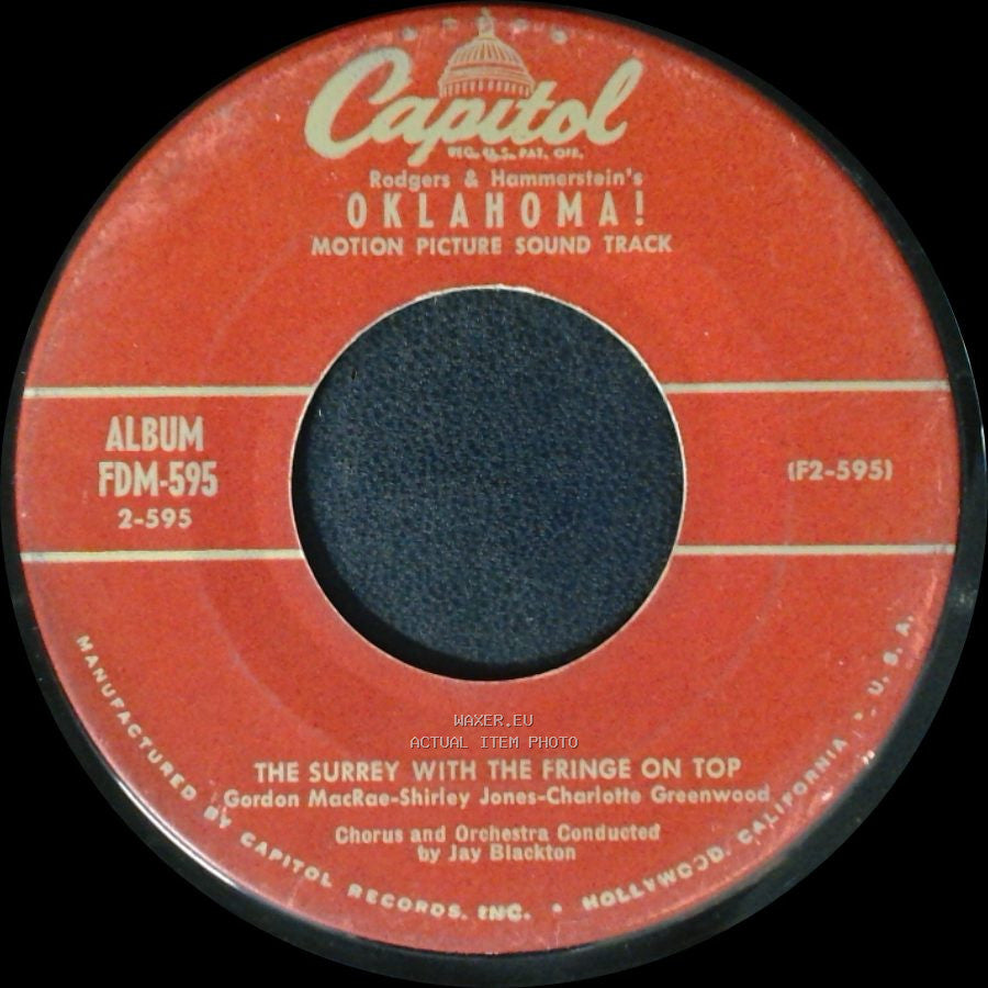 Rodgers & Hammerstein - Poor Jud Is Dead / Unknown Title B side B