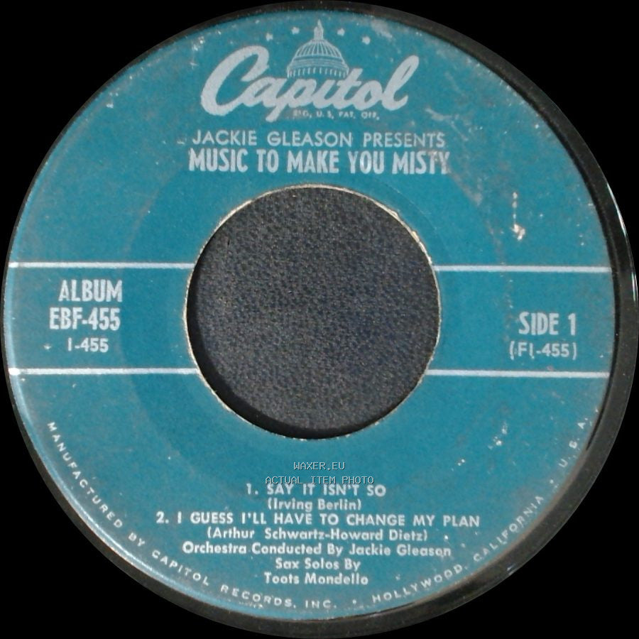 Jackie Gleason - Music To Make You Misty / Music To Make You Misty side A