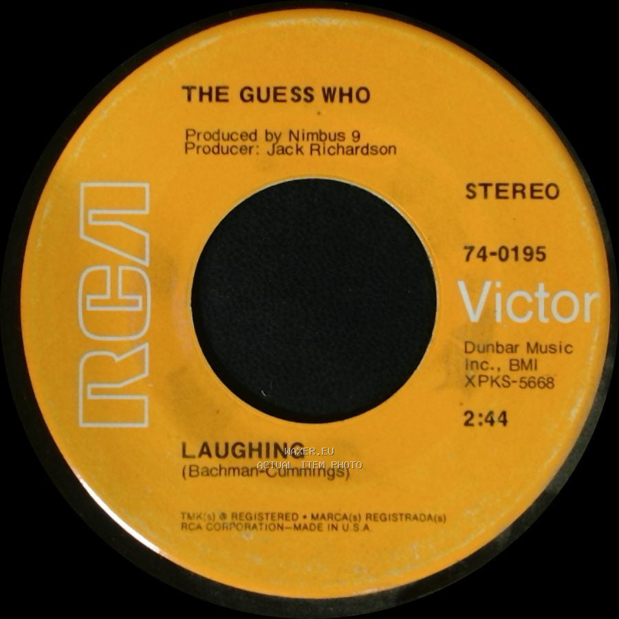 The Guess Who - Laughing / Undun side A