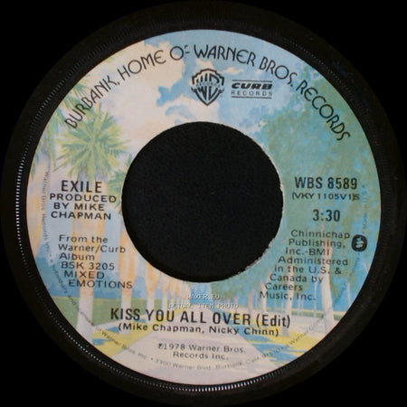 Exile - Kiss You All Over (Edit) / Don't Do It side A