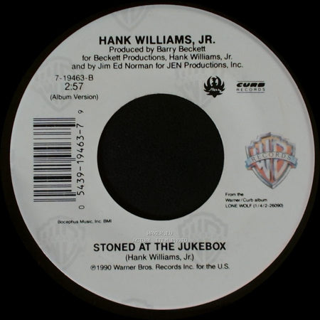 Hank Williams, Jr. - Stoned At The Jukebox / I Mean I Love You side A