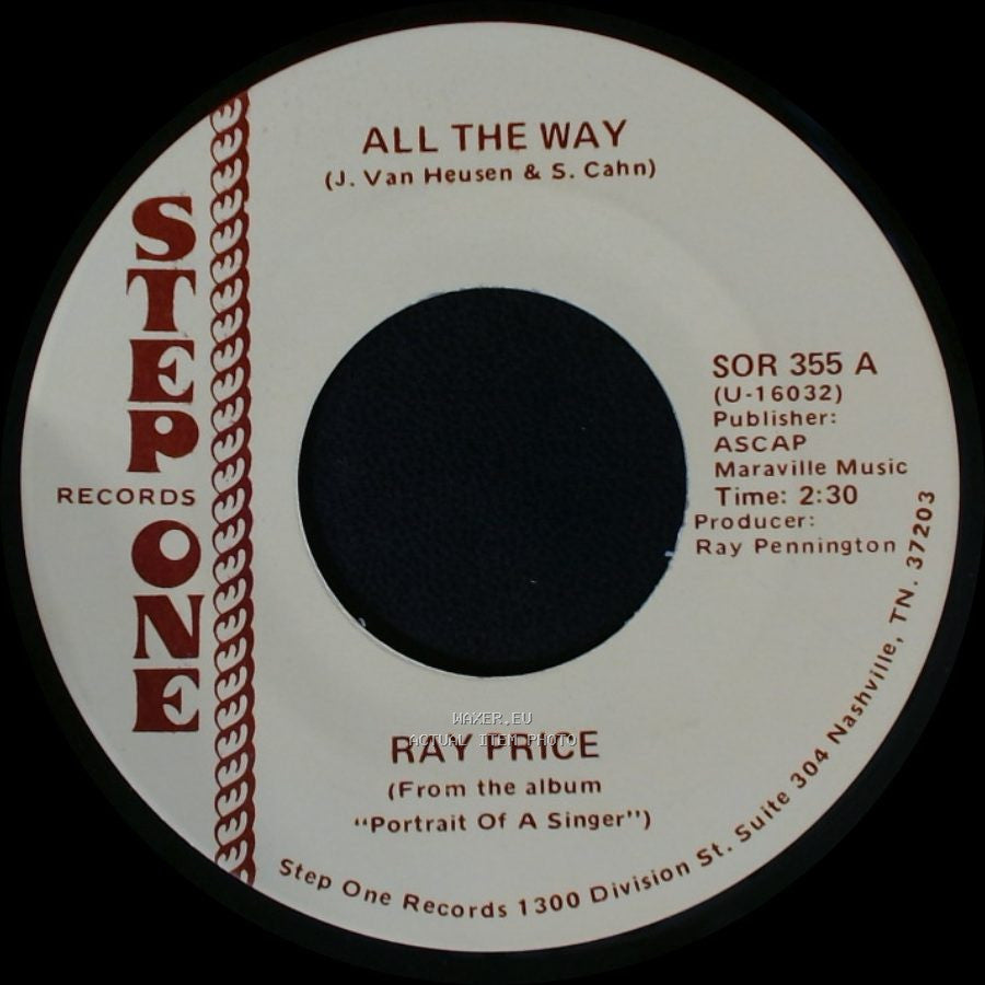 Ray Price - Bummin' Around / All The Way side B