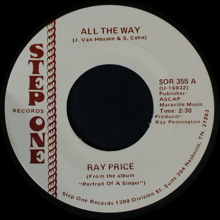 Ray Price - Bummin' Around / All The Way side B
