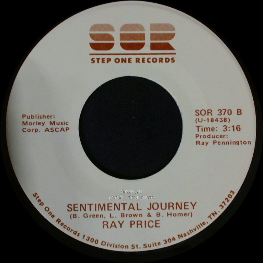 Ray Price - Better Class Of Losers / Sentimental Journey side B