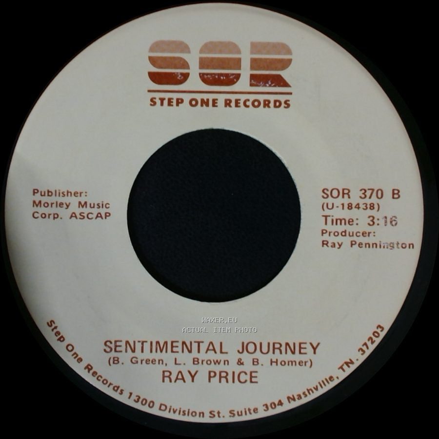 Ray Price - Better Class Of Losers / Sentimental Journey side B