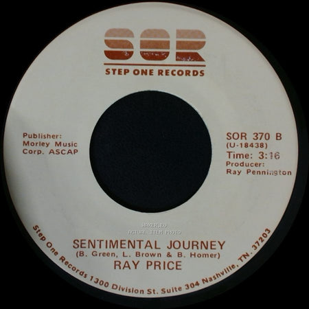 Ray Price - Better Class Of Losers / Sentimental Journey side B