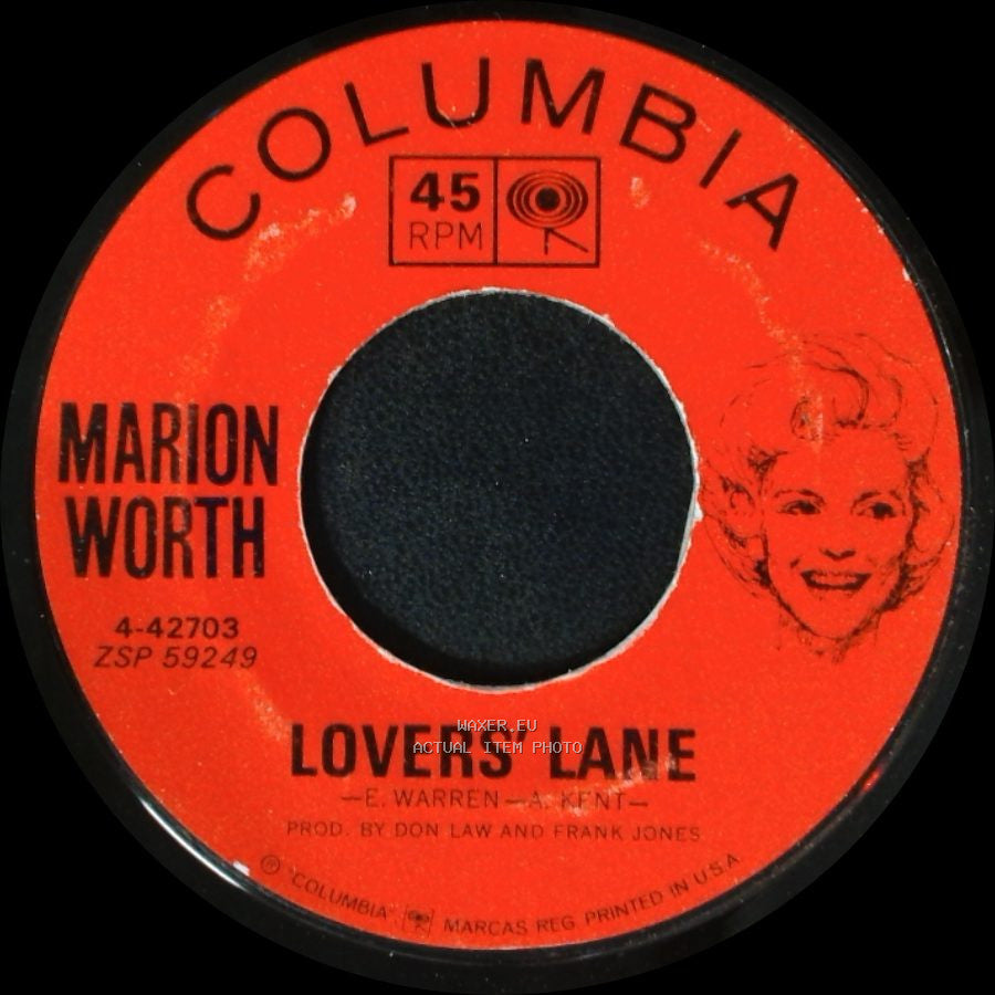 Marion Worth - Lovers' Lane / Crazy Arms side A