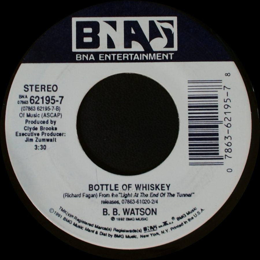 B. B. Watson - Bottle Of Whiskey / Lover Not A Fighter side A